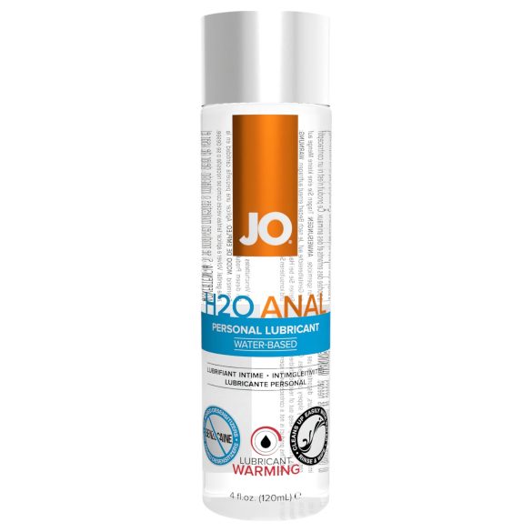 JO H2O Anal Värme - Vattenbaserat Värmande Analglid 120ml