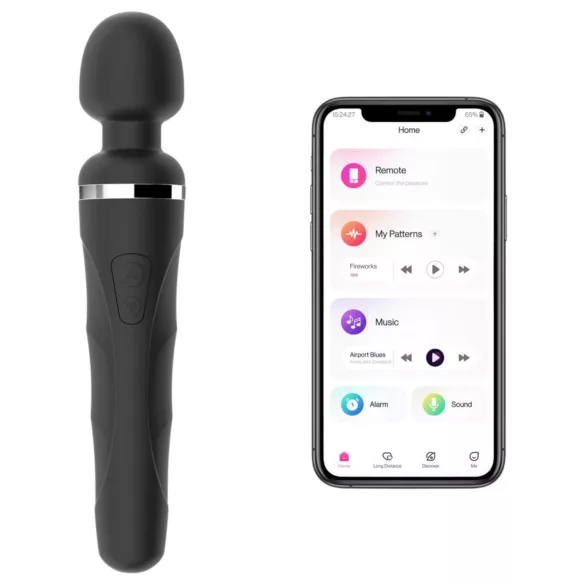 Lovense Domi 2 - App-styrd masserande vibrator (svart)