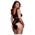 BACI Plus Size - Raffinerad nätbody - Svart (XL-XXL)