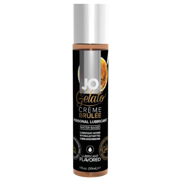 JO Gelato Crème Brûlée - vattenbaserat glidmedel (30 ml)
