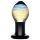 GLAS Galileo - glas analplugg (svart-guld)