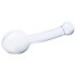 GLAS - dubblad analdildo i glas (genomskinlig)