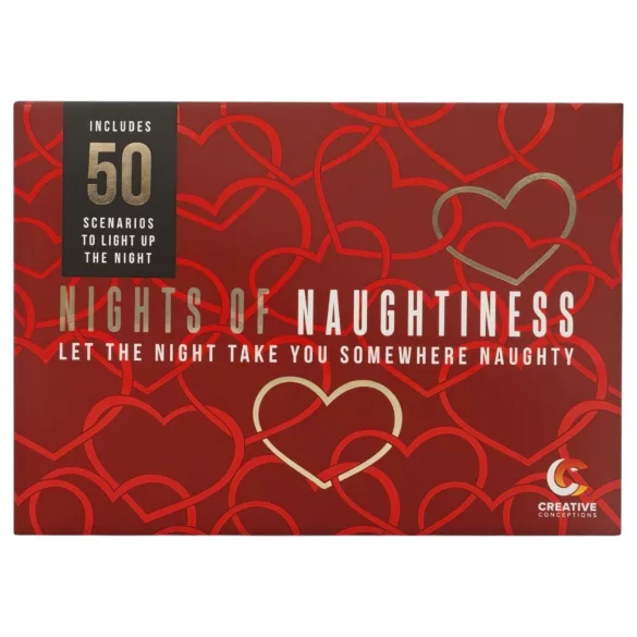FIFTY NIGHTS OF NAUGHTINESS - sexspel - parspel - engelska