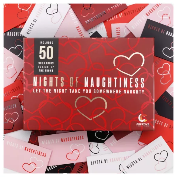 FIFTY NIGHTS OF NAUGHTINESS - sexspel - parspel - engelska
