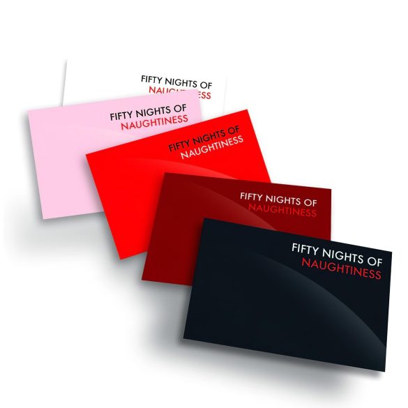 FIFTY NIGHTS OF NAUGHTINESS - sexspel - parspel - engelska