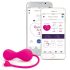 LOVELIFE BY OHMIBOD - KRUSH - Smart, laddningsbar knipkulor duett (rosa)