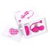 LOVELIFE BY OHMIBOD - KRUSH - Smart, laddningsbar knipkulor duett (rosa)