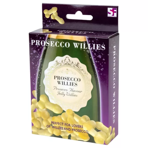 Prosecco Willies - vingummipenisar - proseccosmak - 120g