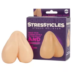 Stressticles - stressboll - testikelboll natur