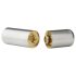 Crave Bullet - uppladdningsbart mini-läppstiftsvibrerare (silver-guld)