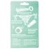 MySecret Skrikande Trosa - radiostyrd vibrator - vit (S-L)