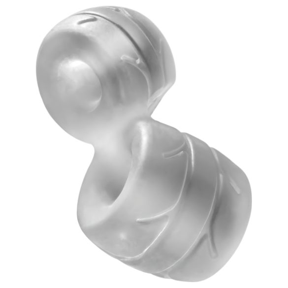 SilaSkin - penisring och pungsträckare - vit