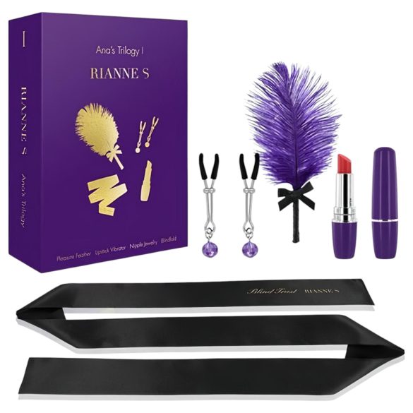Rianne Ana Trilogin I - Sensuell Erotikset (4 delar)