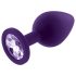 Rianne - 3-delad silikon analplugg set (lila)