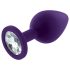 Rianne - 3-delad silikon analplugg set (lila)