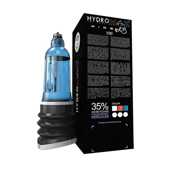 Bathmate Hydromax 7 Wide Boy - hydropump (blå)