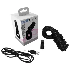Bathmate - vibrerande penisring - Tickle - svart