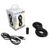 Bathmate Vibe Ring Eight - laddningsbar, vibrerande penisring (svart)
