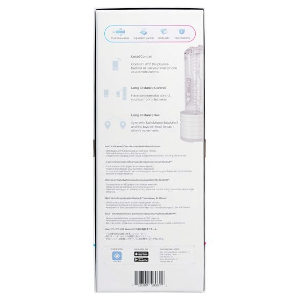 LOVENSE Max 2 - smart masturbator (vit)