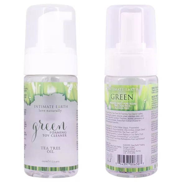 Intimate Earth Grönt te - desinficerande och rengörande spray (100 ml)