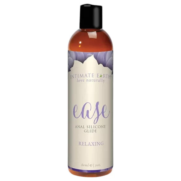 Intimate Earth Ease - lugnande silikonbaserat analsmörjmedel (60ml)