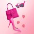 RS Icons Heart - uppladdningsbar klitorisvibrator (korall)