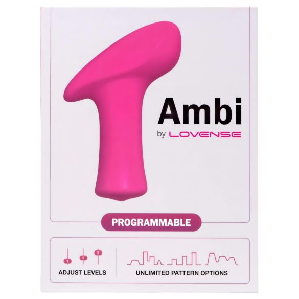 LOVENSE Ambi - smart dubbelmotor klitorisstimulator (rosa)