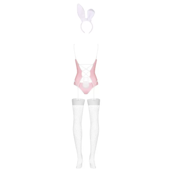 Obsessive - kaninoutfit för kvinnor - rosa - L/XL