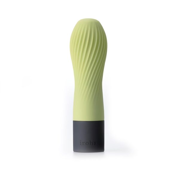 TENGA Iroha Zen - Supermjuk grön silikonvibrator