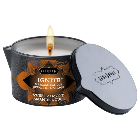 Kama Sutra - vegansk massageljus - sötmandel (170g)