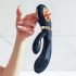 Nomi Tang - uppladdningsbar G-punkt vibrator med klitorisstimulator (svart)