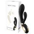 Nomi Tang - uppladdningsbar G-punkt vibrator med klitorisstimulator (svart)
