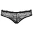 Obsessive Frivolla - Pikant damspets trosor - Svart