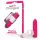 Screaming O Positive - uppladdningsbar superkraftfull stavvibrator (rosa)