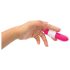 Screaming O Positive - uppladdningsbar superkraftfull stavvibrator (rosa)