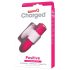 Screaming O Positive - uppladdningsbar superkraftfull stavvibrator (rosa)