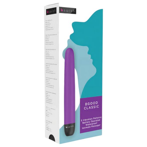B SWISH Bgood Classic - lila vibratorstav