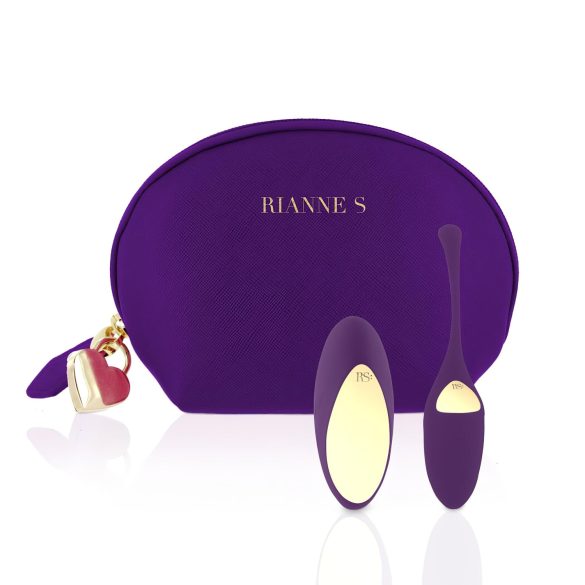Rianne Essentials Pulsy - uppladdningsbart, trådlöst vibrerande ägg (lila)