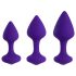 FEELZTOYS Bibi - Analsätt - Lila (3 delar)
