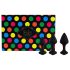 FEELZTOYS Bibi - svarta analpluggset (3 delar)