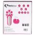 FEELZTOYS Clitella - laddningsbar, roterande oral vibrator (rosa)