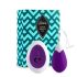 FEELZTOYS Anna - trådlöst laddningsbart vibratorägg (lila)