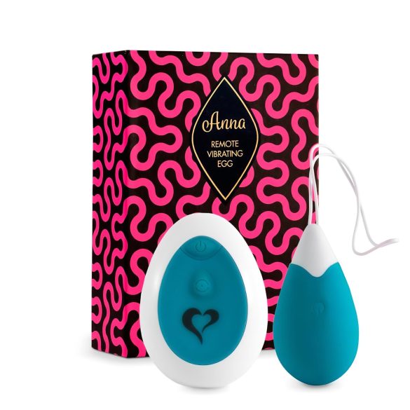 FEELZTOYS Anna - uppladdningsbart, trådlöst vibroägg (grön)