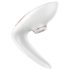 Satisfyer Pro 4 Couples - uppladdningsbar luftvibrator för par (vit)