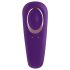 Satisfyer Double Classic - Vattentät, uppladdningsbar parvibrator (lila)