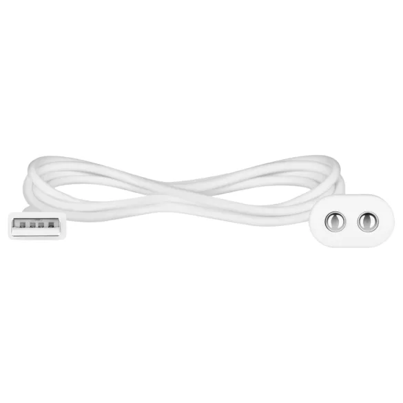 Satisfyer - magnetisk USB-laddkabel - vit