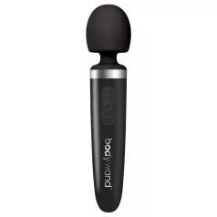 Bodywand Aqua - mini wand vibrator - uppladdningsbar - svart