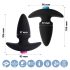 FEELZTOYS Funkybutts - Trådlöst laddningsbart analvibratorset (svart)