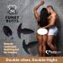 FEELZTOYS Funkybutts - Trådlöst laddningsbart analvibratorset (svart)