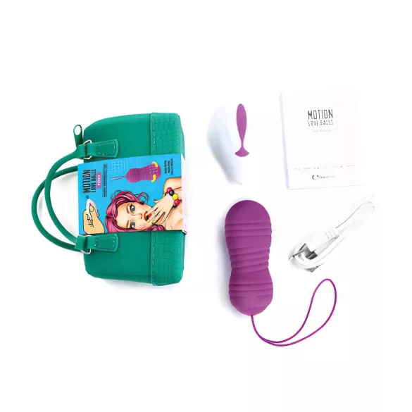 FeelzToys - vibrerande ägg - vattentät - lila
